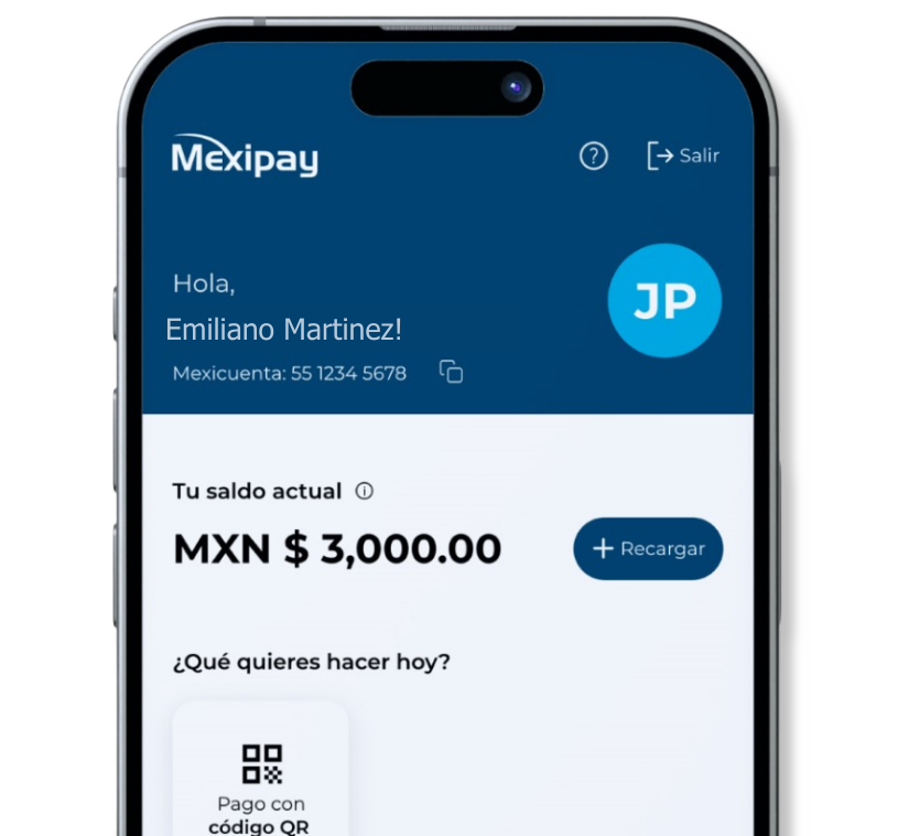 Mexipay App Interface